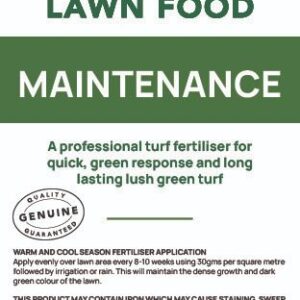 Maintenance Lawn Food